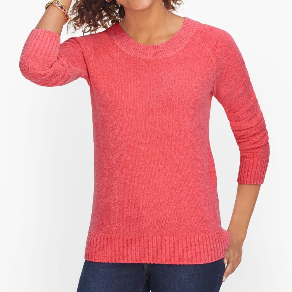 Talbots Talbots Chenille Crewneck Sweater.